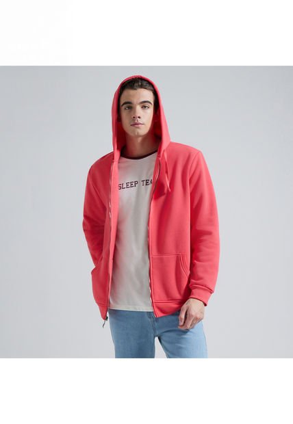 Buzo Para Hombre Zipper Color Rojo Marca Ostu #60060272