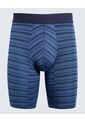 Boxer Para Hombre Filete Medio Microfibra Color Azul  Marca Ostu #60000482 de Ostu