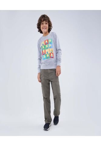 Jean Para Niño Regular Color Verde  Marca Ostu #80160076 Ostu