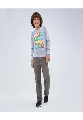 Jean Para Niño Regular Color Verde  Marca Ostu #80160076