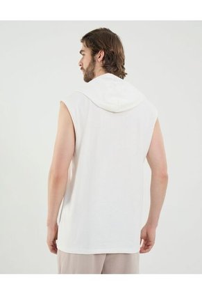 Camiseta Para Hombre Manga Sisa Cuello Redondo Color Crema Marca Ostu #60091694