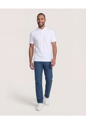 Pantalón  Para Hombre Chino Color Azul Marca Ostu #60070564
