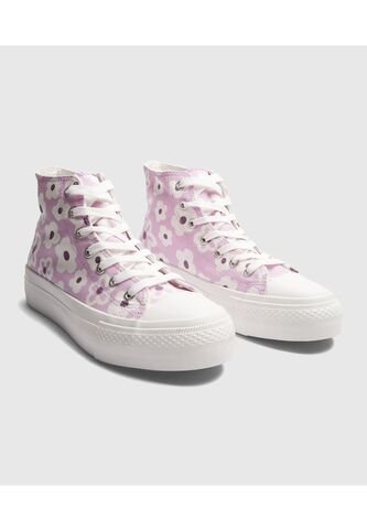 Tenis Para Mujer Canvas Color Lila Marca Ostu #40720180 Ostu