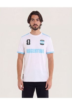 Camiseta Mundial Argentina 2026  Unisex Blanco Ostu