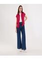 Camisa Para Mujer Manga Corta Color Rojo Marca Ostu #40010306 de Ostu