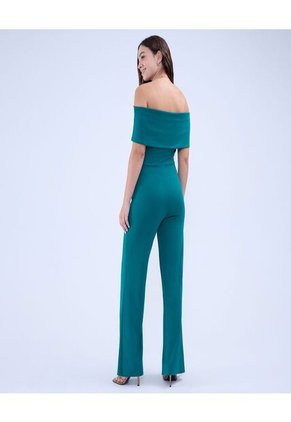 Enterizo Para Mujer Manga Sisa Color Verde  Marca Ostu #40320122