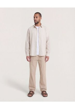 Pantalón Para Hombre Moda Color Beige Marca Ostu #60070581