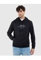 Buzo Para Hombre Hoodie Color Negro Marca Ostu #60060460 de Ostu