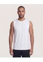 Camiseta  Para Hombre Manga Sisa Cuello Redondo Color Blanco Marca Ostu #60091929 de Ostu