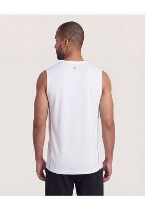 Camiseta Para Hombre Manga Sisa Cuello Redondo Color Blanco Marca Ostu #60091929