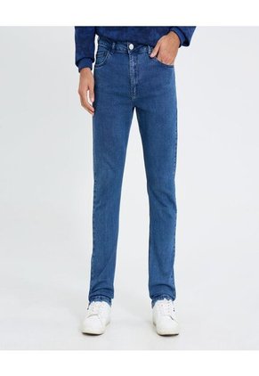 Jean Para Hombre Slim Color Azul Marca Ostu #60160381