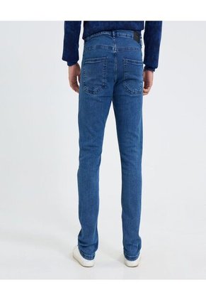 Jean Para Hombre Slim Color Azul Marca Ostu #60160381