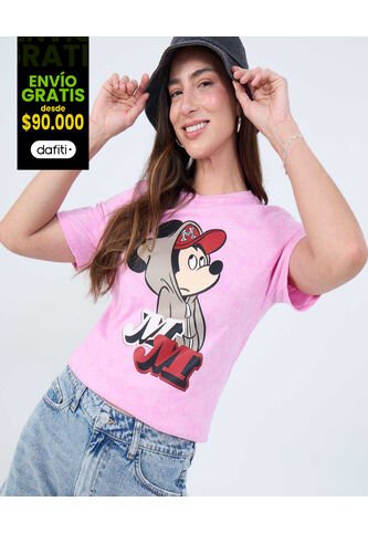 Camiseta Para Mujer Mickey Mouse  Para Mujer #40092483 Ostu Ostu