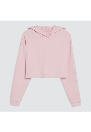 Hoodie Mujer Ostu Rosa Poliéster 40060225-2341