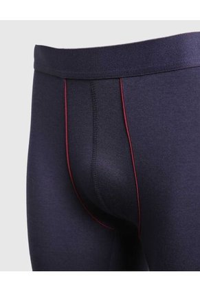 Pantaloncillo Para Hombre Boxer Filete Medio Algodón Color Azul Marca Ostu #60000507