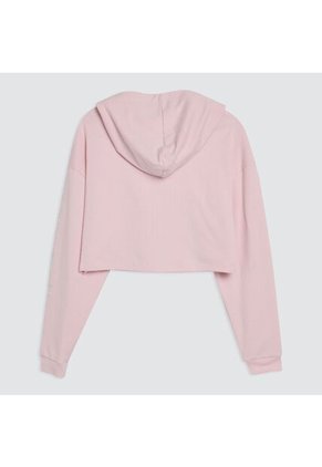 Hoodie Mujer Ostu Rosa Poliéster 40060225-2341