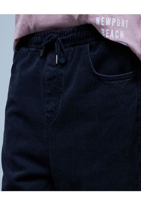 Jean Para Hombre Jogger Color Negro Marca Ostu #60160293