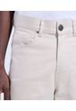 Pantalon Para Hombre 5 Bolsillos Color Beige Marca Ostu #60070226 de Ostu