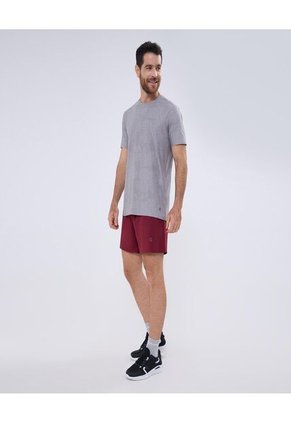 Camiseta Para Hombre Manga Corta Color Gris  Marca Ostu #60091303