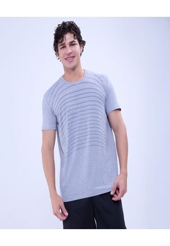 Camiseta Para Hombre Manga Corta Color Gris  Marca Ostu #60091508 Ostu