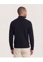 Saco  Para Hombre Cuello Alto O Cuello Tortuga Color Negro Marca Ostu #60330049 de Ostu
