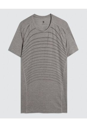 Camiseta Para Hombre Manga Corta Color Gris  Marca Ostu #60091508