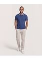 Polo  Para Hombre Cuello Tejido Sin Bolsillo Color Azul Marca Ostu #60110903 de Ostu