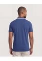 Polo  Para Hombre Cuello Tejido Sin Bolsillo Color Azul Marca Ostu #60110903 de Ostu