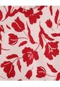 Camiseta Para Mujer Manga Corta Color Rojo Marca Ostu #40091964 de Ostu
