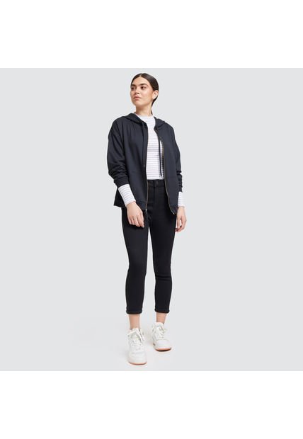 Buzo Para Mujer Zipper Color Negro Marca Ostu #40060237