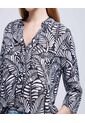Blusa Para Mujer Manga 3/4 Color Negro Marca Ostu #40120983 de Ostu