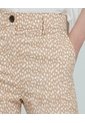 Pantalon Para Mujer Capri Color Café Oscuro Marca Ostu #40070526 de Ostu