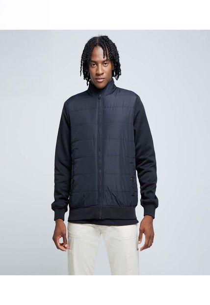 Chaqueta Para Hombre  Color Negro Marca Ostu #60080127