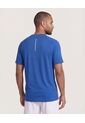 Camiseta  Para Hombre Manga Corta Cuello Redondo Color Azul Marca Ostu #60091937 de Ostu