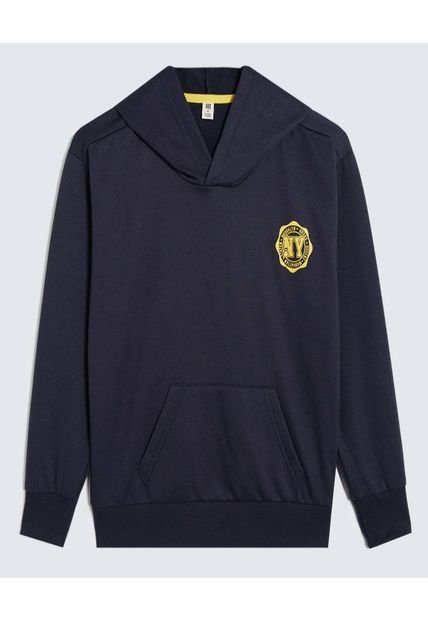 Buzo Infantil Niño Hoodie Color Azul Marca Ostu #80060161