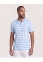 Polo  Para Hombre Cuello Tejido Sin Bolsillo Color Azul Marca Ostu #60110854 de Ostu