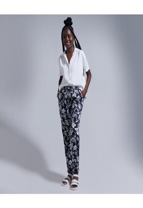 Pantalon Para Mujer Jogger Color Negro Marca Ostu #40070519