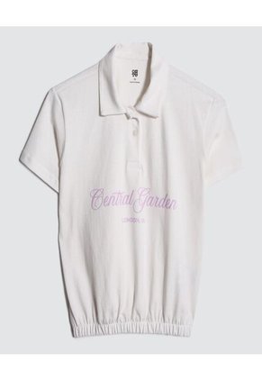 Camiseta Para Niña Manga Corta Color Blanco Marca Ostu #90090222