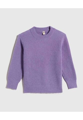 Saco Para Niña Cuello Redondo Color Lila  Marca Ostu #90330005 Ostu