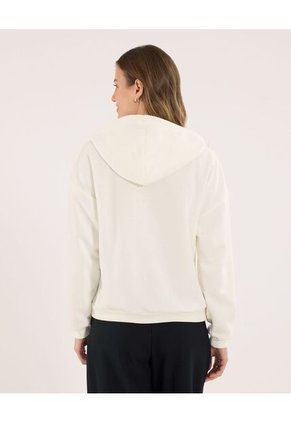 Buzo Para Mujer Hoodie Color Marfil Marca Ostu #40060507