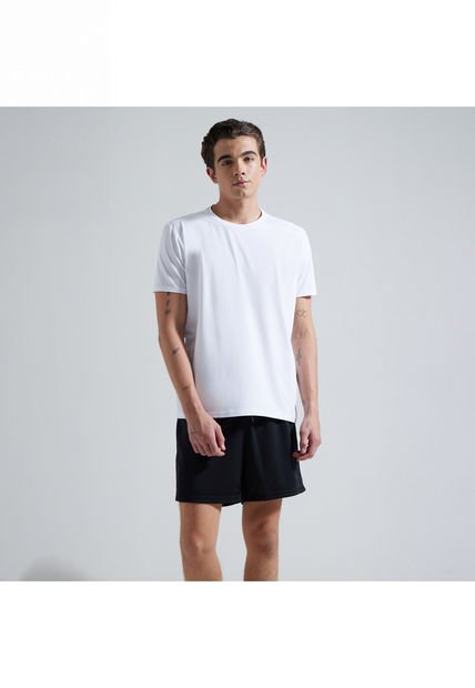 Camiseta Para Hombre Manga Corta Color Blanco Marca Ostu #60091067