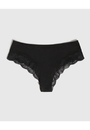 Panty Para Mujer Hipster Color Negro Marca Ostu #40800107