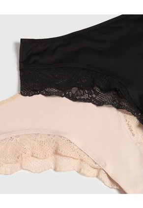 Panty Para Mujer Hipster Color Negro Marca Ostu #40800107