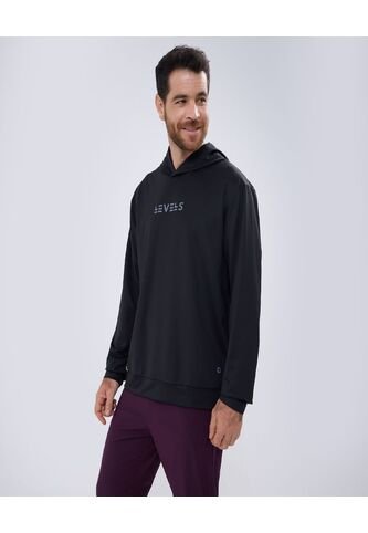 Buzo Para Hombre Hoodie Color Negro Marca Ostu #60060418 Ostu