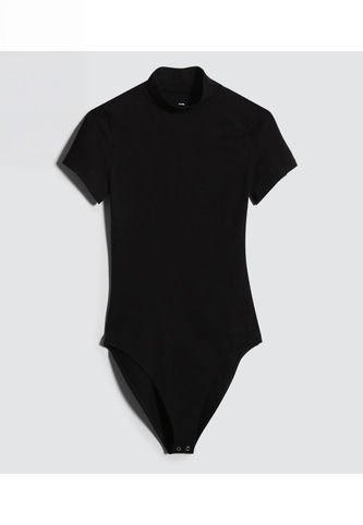 Body Para Mujer Manga Corta Color Negro Marca Ostu #40200136 Ostu