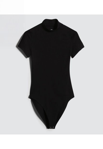 Body Para Mujer Manga Corta Color Negro Marca Ostu #40200136