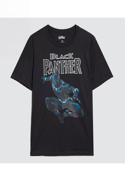 Camiseta Para Hombre Manga Corta Color Negro Marca Ostu #60091524