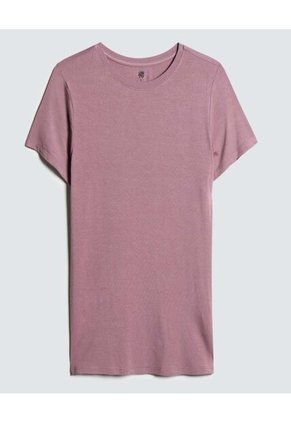 Camiseta Para Mujer Manga Corta Color Morado Marca Ostu #40091956