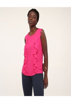 Blusa Para Mujer Manga Sisa Color Rosado Marca Ostu #40120723