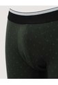 Boxer Corto Microprint  Para Hombre Verde Ostu de Ostu
